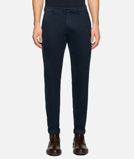 Slim Gaubert trousers in warm-touch gabardine - Duepistudio ***** Abbigliamento, Accessori e Calzature | Uomo - Donna