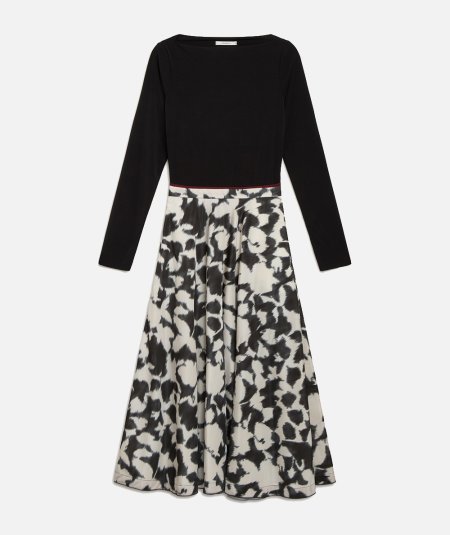 Foliage Chiné Dress