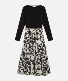 Foliage Chiné Dress