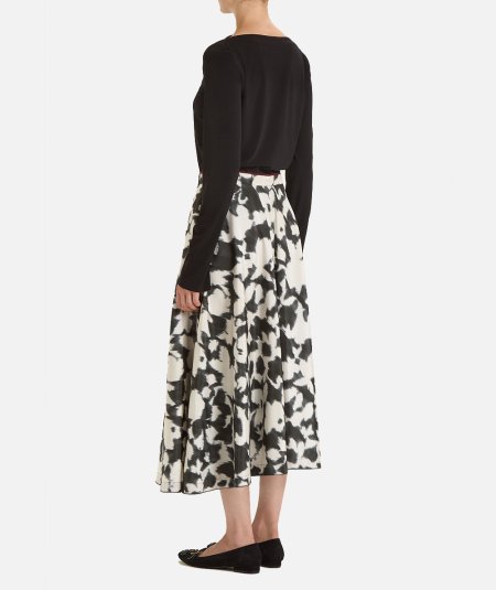 Foliage Chiné Dress
