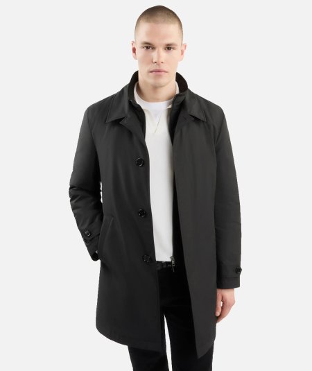 Trench Morning Coat in Popeline Tecnico - Duepistudio ***** Abbigliamento, Accessori e Calzature | Uomo - Donna