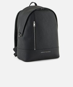 Coated fabric backpack