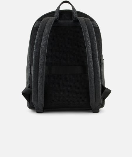 Coated fabric backpack