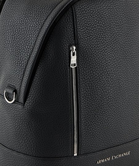 Coated fabric backpack