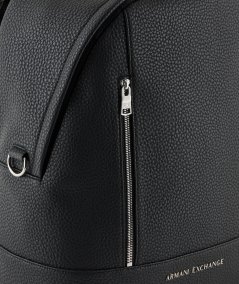 Coated fabric backpack