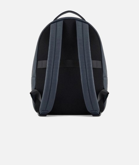 Faux leather backpack