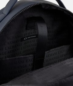 Faux leather backpack