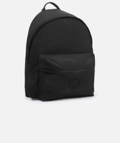 NYLON METAL ECONYL padded backpack