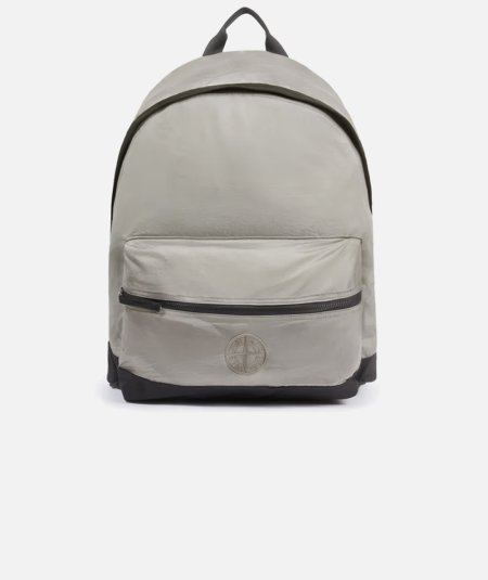 NYLON METAL ECONYL padded backpack