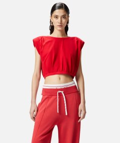 Short sleeveless top