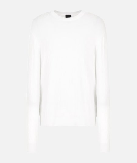 Maglione girocollo con logo tono su tono asv - Duepistudio ***** Abbigliamento, Accessori e Calzature | Uomo - Donna