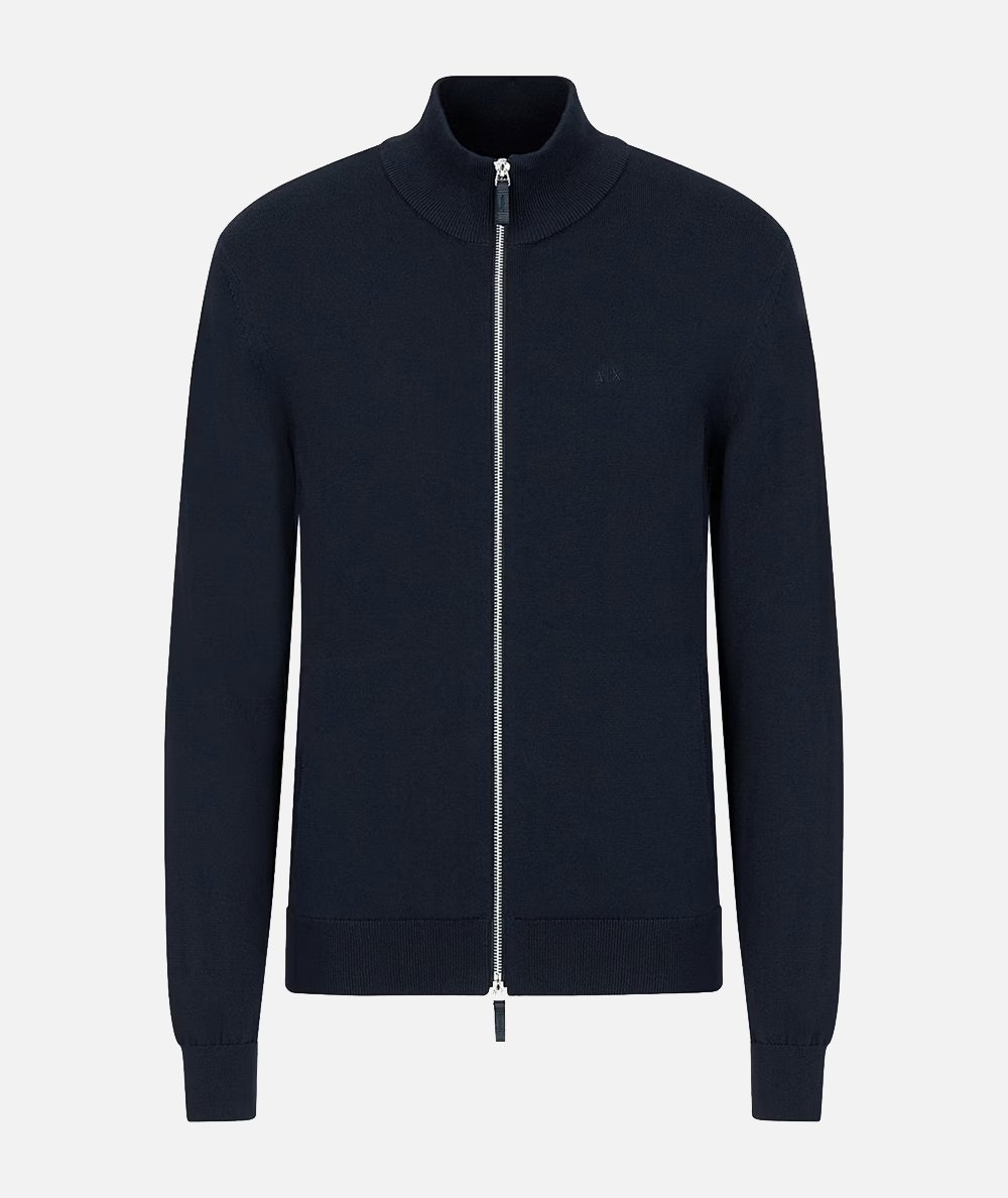 Organic Cotton Full Zip Cardigan