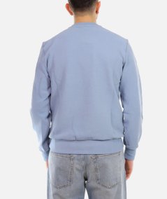 Ottoman effect crew neck sweatshirt