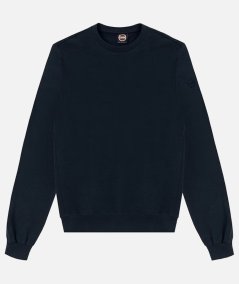 Ottoman effect crew neck sweatshirt
