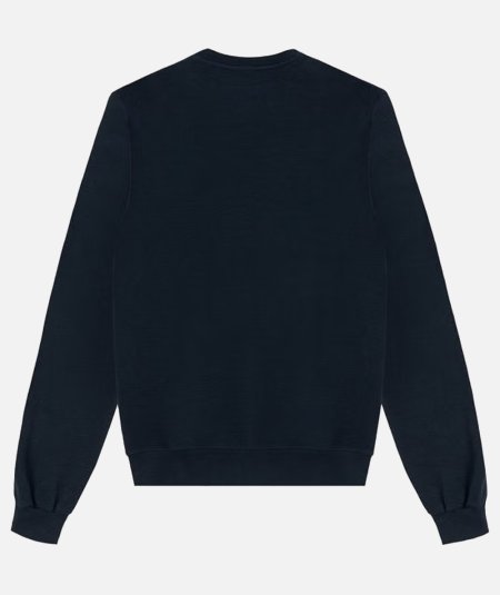 Ottoman effect crew neck sweatshirt