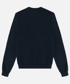 Ottoman effect crew neck sweatshirt