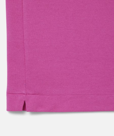 Classic cut piqué polo shirt