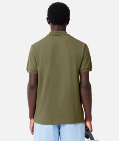 Classic cut piqué polo shirt