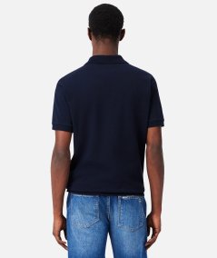 Classic cut piqué polo shirt