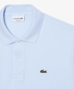 Classic cut piqué polo shirt