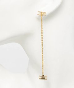 Logo Drop Earrings