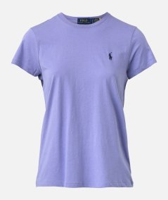 Cotton jersey crew neck T-shirt