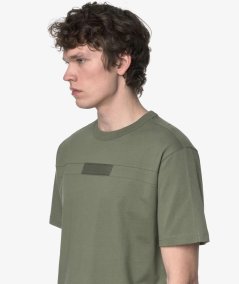 T-shirt fantome reversible label