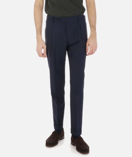 Morello Stretch Wool Trousers - Duepistudio ***** Abbigliamento, Accessori e Calzature | Uomo - Donna