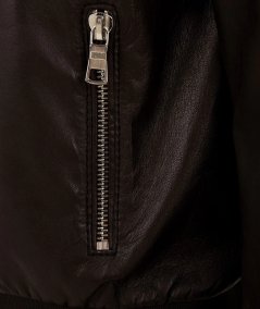 Leather jacket