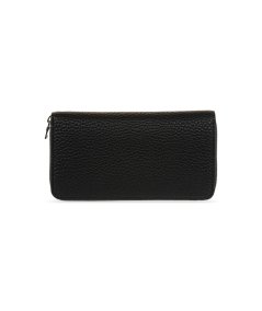 Wallet in textured leather