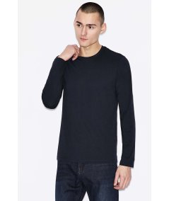 Long-sleeved T-shirt in Pima cotton