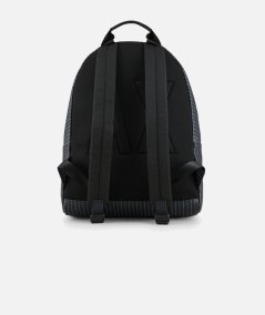 Backpack with logo print