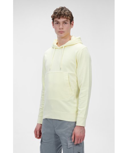 Cotton Fleece Resist Dyed Hoodie