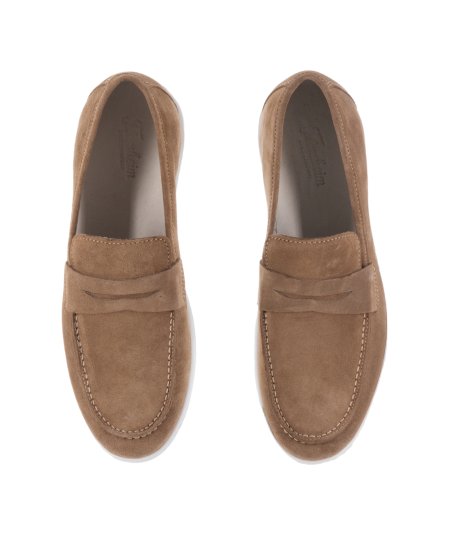 Suede moccasin