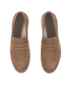 Suede moccasin