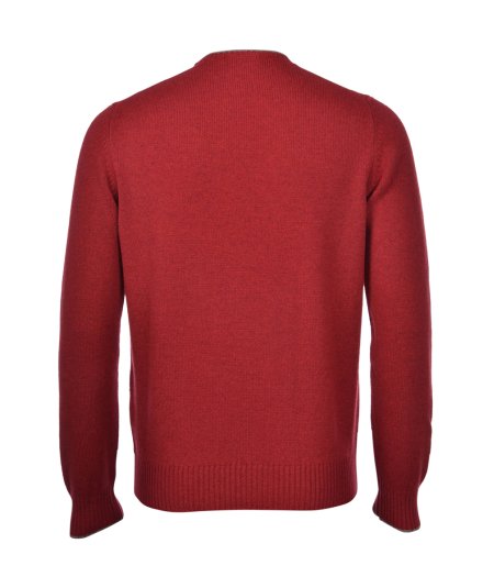 Super Geelong 2-ply wool crewneck sweater