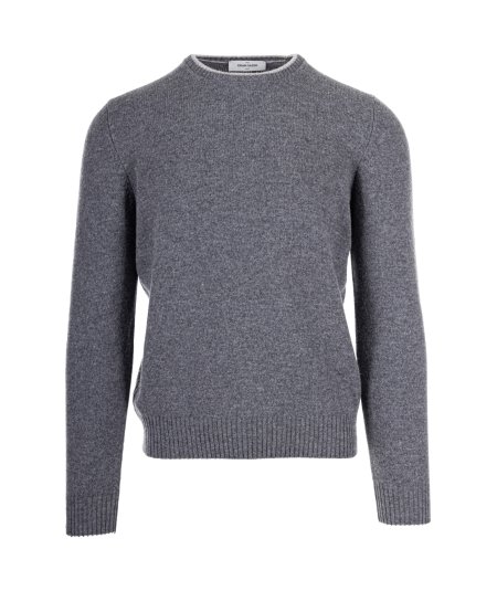 Super Geelong 2-ply wool crewneck sweater