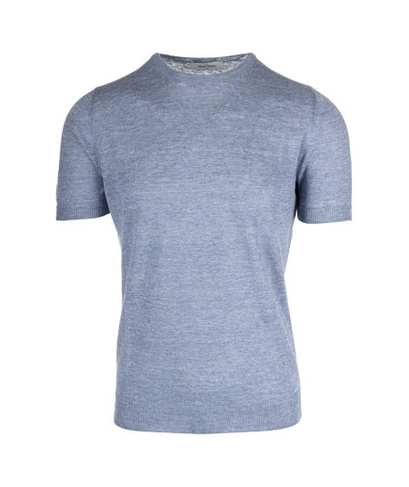 Linen knit T-shirt - Duepistudio ***** Abbigliamento, Accessori e Calzature | Uomo - Donna