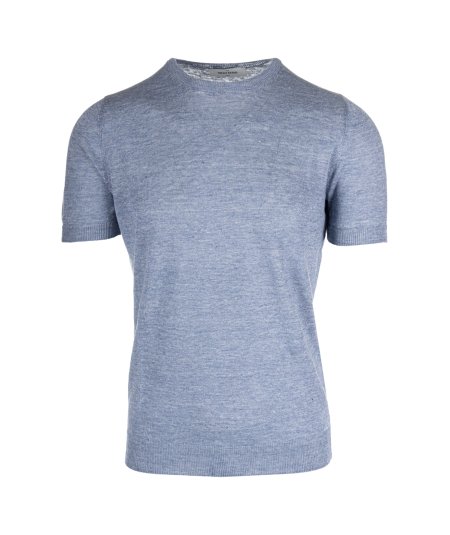 Linen knit T-shirt