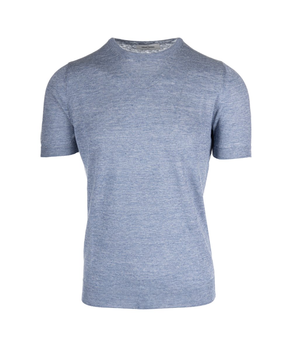 Linen knit T-shirt