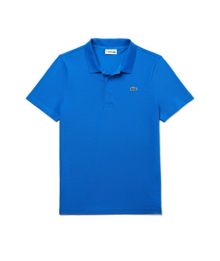 Cotton blend ottoman polo shirt - SPORT