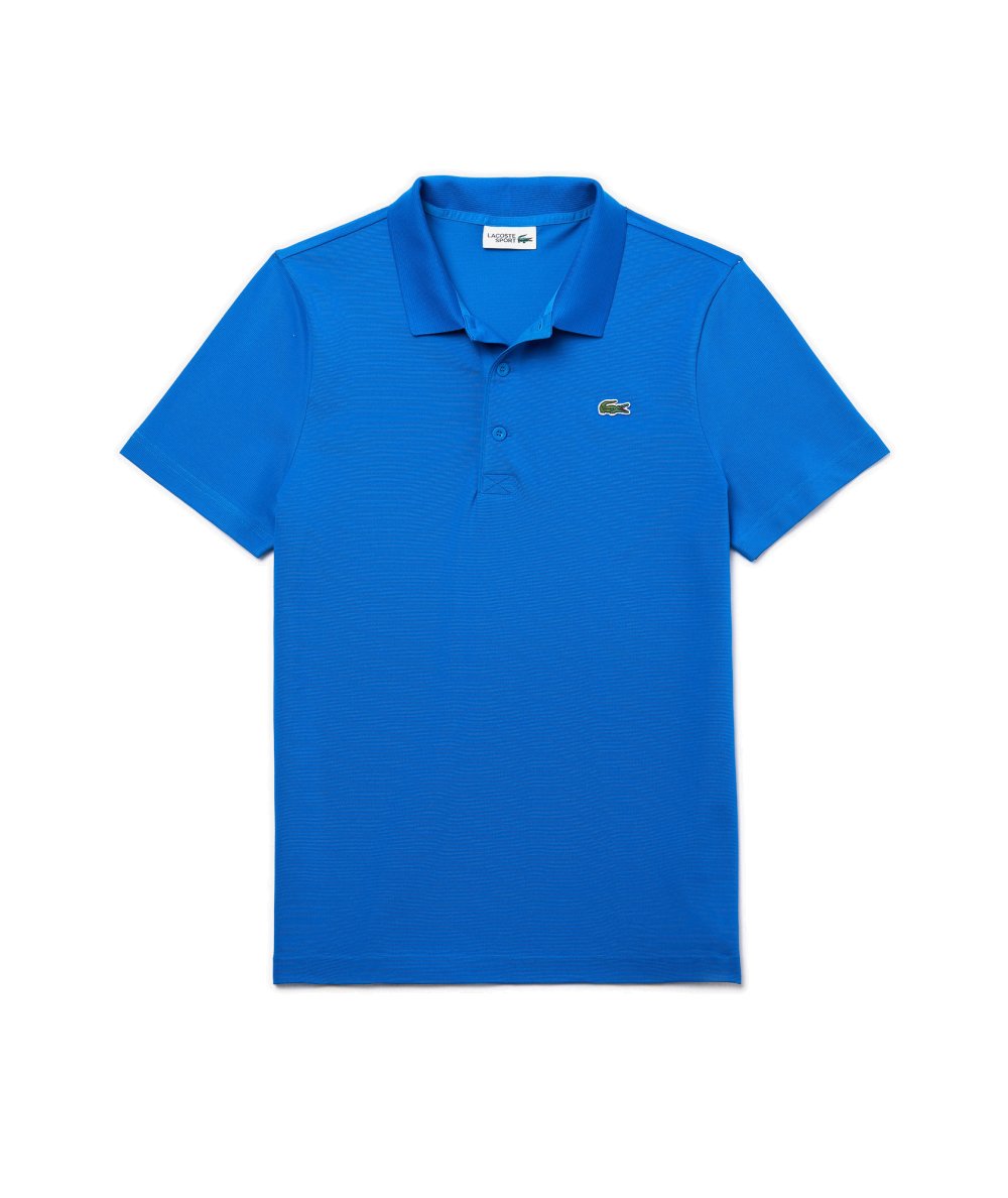 Cotton blend ottoman polo shirt - SPORT