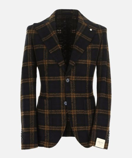 Checked jacket