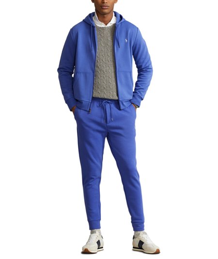 Pantaloni jogger in doppia maglia