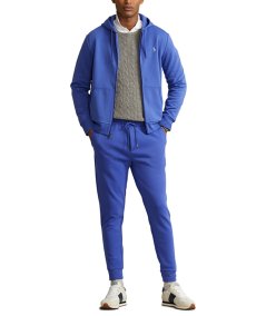 Double knit jogger trousers