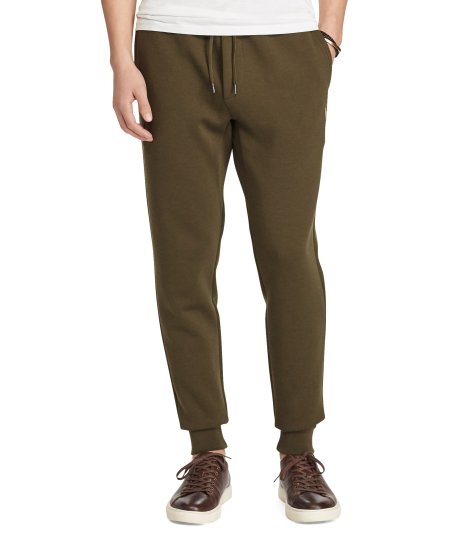 Double knit jogger trousers