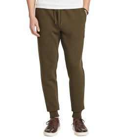 Pantaloni jogger in maglia doppia