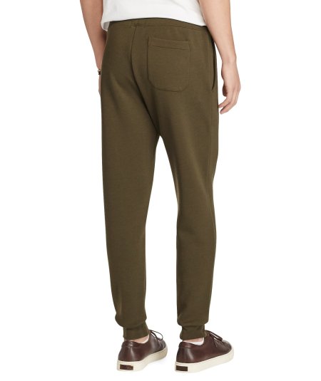 Double knit jogger trousers