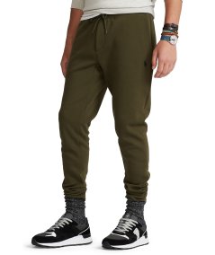 Pantaloni jogger in maglia doppia