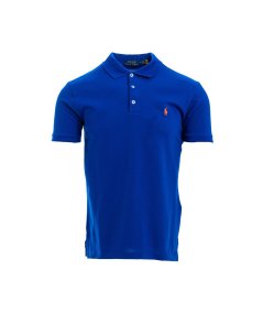 Stretch pique polo shirt